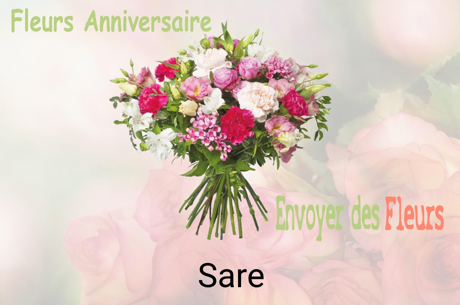 Bouquet de fleurs d’anniversaire livré à Sare