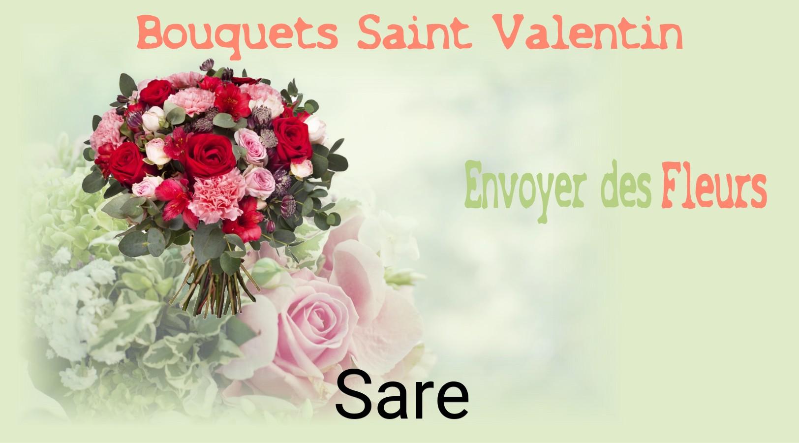 Roses de Saint-Valentin livrées à Sare